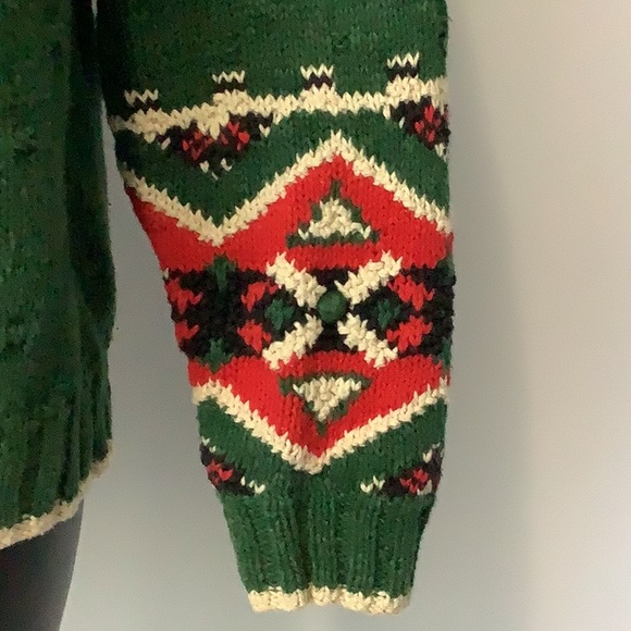 HANDKNIT~Ninon de Lenclos Sweater (M/L/ - Picture 3 of 10